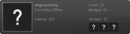 profile for angussidney on Steam, the ultimate gaming platform